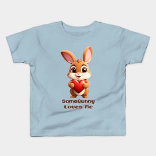 Somebunny Loves Me Tee Kids T-Shirt